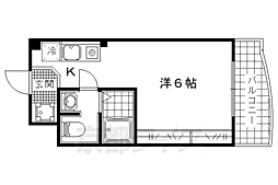 京都地下鉄東西線 小野駅 徒歩12分 4階/-