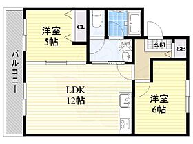 大阪府吹田市吹東町36番1号（賃貸マンション2LDK・4階・50.00㎡） その2