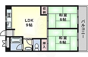 阪急吹田駅前奥野ビル  ｜ 大阪府吹田市西の庄町7番20号（賃貸マンション2LDK・5階・54.00㎡） その2