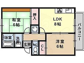 大阪府摂津市別府３丁目（賃貸アパート2LDK・2階・45.78㎡） その2