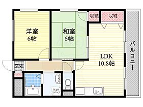 穂波マンション  ｜ 大阪府吹田市穂波町（賃貸マンション2LDK・1階・51.84㎡） その2