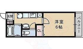 大阪府吹田市日の出町（賃貸アパート1K・2階・20.80㎡） その2