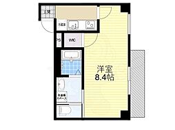 ファーストフィオーレ吹田ドマーニ 1Kの間取図画像