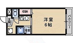 マウント・ヒル 1Kの間取図画像