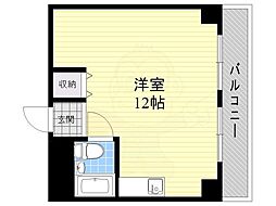 GF吹田マンション ワンルームの間取図画像