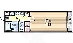 メゾン・ド・スピカ 1Kの間取図画像