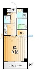 成和ビル 1Kの間取図画像