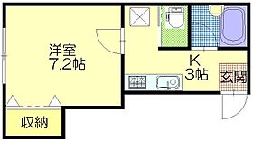 アーバンハイツIT 102 ｜ 秋田県秋田市八橋本町4丁目（賃貸アパート1K・1階・25.31㎡） その2