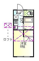 レオパレス新川第2 105 ｜ 秋田県秋田市泉中央2丁目（賃貸アパート1K・2階・22.27㎡） その2