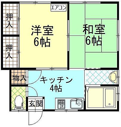 コーポ多田_間取り_0