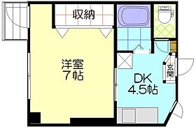 CAマンション 203 ｜ 秋田県秋田市土崎港南2丁目（賃貸マンション1DK・2階・26.42㎡） その2