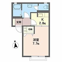 コンフォートB 102 ｜ 秋田県大仙市協和船岡字合貝（賃貸アパート1K・1階・28.30㎡） その2