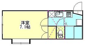 フラワーハイツIII 102 ｜ 秋田県秋田市新屋松美ガ丘東町（賃貸アパート1K・1階・20.66㎡） その2