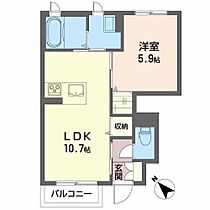 マルス　ポーション 103 ｜ 秋田県秋田市楢山登町（賃貸アパート1LDK・1階・40.04㎡） その2