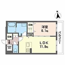 メゾンマスト川もと 304 ｜ 秋田県秋田市川元山下町（賃貸マンション1LDK・3階・47.03㎡） その2