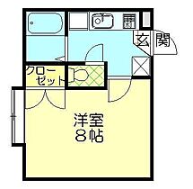 レジェンド南II 208 ｜ 秋田県秋田市南通亀の町（賃貸アパート1K・2階・24.60㎡） その2