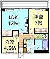 日興ロイヤルマンション6階8.5万円