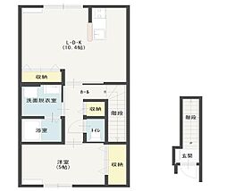 AMA ST 1LDKの間取図画像