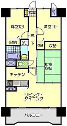 サンシティ秋田大町 3LDKの間取図画像