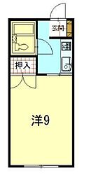 ストーク21マンション 1Kの間取図画像