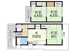 🉐敷金礼金0円！🉐津之江町連棟貸家