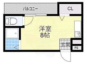 ネオセレス五番館  ｜ 大阪府吹田市岸部南１丁目（賃貸マンション1R・4階・18.20㎡） その2