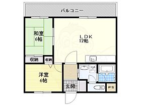 チサトマンション  ｜ 大阪府茨木市大池１丁目（賃貸マンション2LDK・2階・50.00㎡） その2