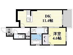 大阪府摂津市別府２丁目29番18号（賃貸アパート1LDK・1階・39.70㎡） その2