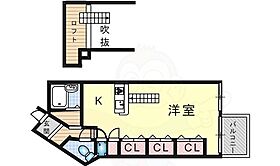 ノースウィング  ｜ 大阪府茨木市奈良町15番25号（賃貸マンション1R・4階・31.96㎡） その2