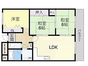 大阪府吹田市上山手町66番22号（賃貸マンション3LDK・2階・73.20㎡） その2