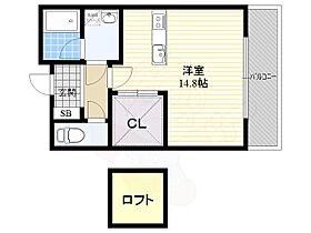 Casa de viola  ｜ 大阪府箕面市彩都粟生南１丁目（賃貸マンション1R・3階・32.84㎡） その2