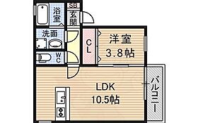 リンデンバウム B棟  ｜ 大阪府茨木市彩都あさぎ５丁目10番32-2号（賃貸アパート1LDK・2階・36.09㎡） その2