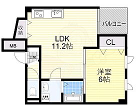 大阪府茨木市並木町（賃貸マンション1LDK・3階・39.06㎡） その2