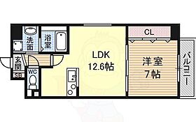 大阪府茨木市東奈良３丁目14番30号（賃貸マンション1LDK・4階・45.30㎡） その2