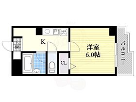 グランパスレジェンド  ｜ 大阪府吹田市岸部中１丁目（賃貸マンション1K・4階・19.53㎡） その2