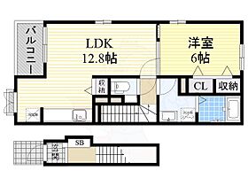 イリーデ  ｜ 大阪府茨木市畑田町14番34号（賃貸アパート1LDK・2階・49.14㎡） その2