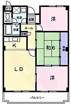 大阪府茨木市東太田２丁目4番23号（賃貸マンション3LDK・3階・62.28㎡） その2