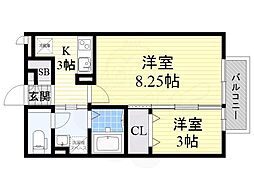 クラインガルテン A棟