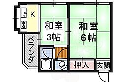 三共マンション 3階/-
