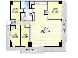 カルチェ茨木 9階