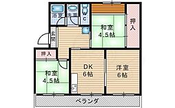 メゾン東茨木 2階