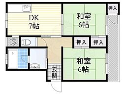 奈良コーポ 4階/-