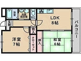 第2サニーハイツ  ｜ 大阪府大阪市東淀川区下新庄６丁目（賃貸マンション2LDK・4階・49.00㎡） その2