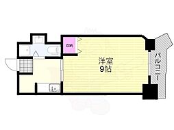 新大阪第一ダイヤモンドマンション 1DKの間取図画像