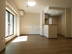 パークサイド宗峯 201 2階2LDKのリビング/ダイニング