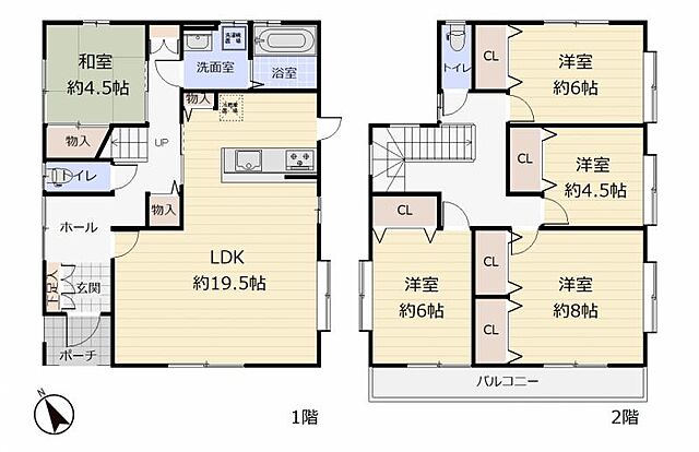 間取り 仙台市青葉区中江2丁目
