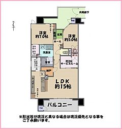 間取図画像 2SLDK