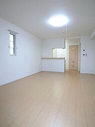 つくばエクスプレス 柏たなか駅 徒歩8分の賃貸アパート 2階1LDKのリビング/ダイニング