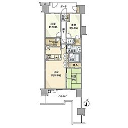 グラン・レジデンス1 3LDKの間取図画像