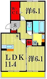 つくばエクスプレス 柏たなか駅 徒歩15分 3階/-